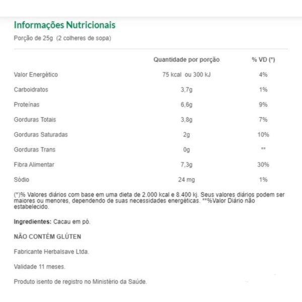 Encontraproduto.com.br - Superfood Cacau em Pó Mundo Verde Seleção 150g