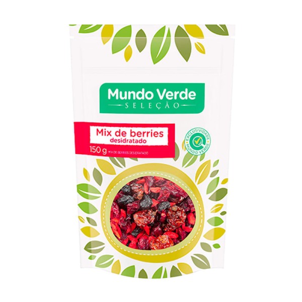 Encontraproduto.com.br - Superfood Mix Berries Desidratado Mundo Verde Seleção 150g