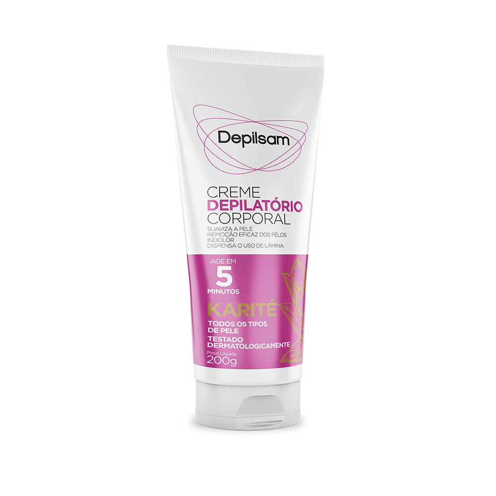 Creme Depilatório Karité Depilsam - 200g