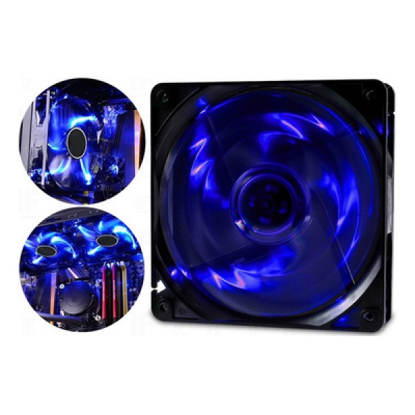 Encontraproduto.com.br - Cooler Fan F10 4 Leds  Azul - Oex