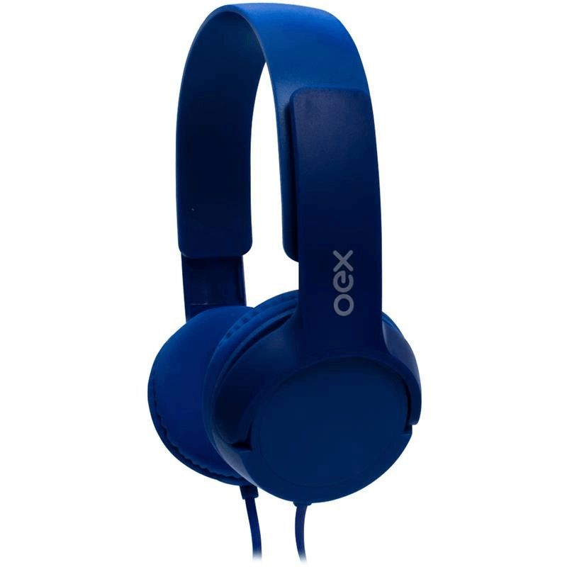 Fone De Ouvido Oex Teen Fluor Hs303 - Azul