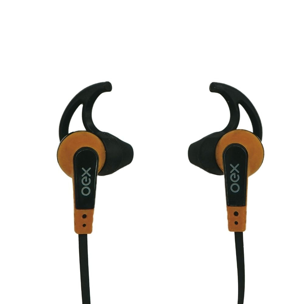 Encontraproduto.com.br - Fone De Ouvido Intra Auricular Esportivo Com Microfone Oex Sprint Fn206 - Laranja