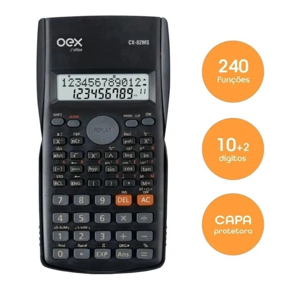 Encontraproduto.com.br - Calculadora Científica OEX CX82MS (MP)