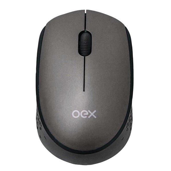 Encontraproduto.com.br - Mouse Sem Fio Óptico OEX Wireless - nano receptor MS409 Preto