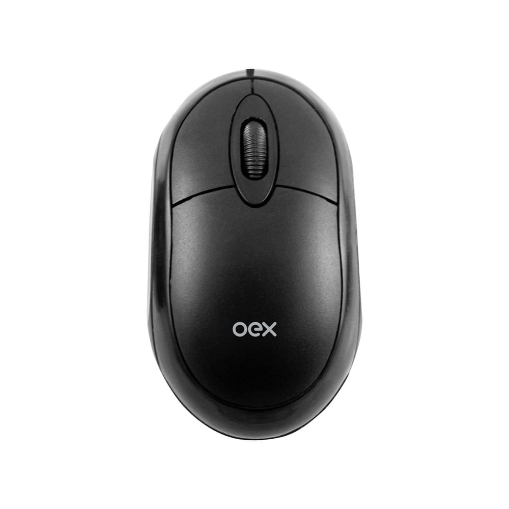 Mouse Básico Standard Fit 1000Dpi Com Sensor Óptico  Ms10