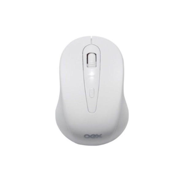 Encontraproduto.com.br - Mouse Wireless 1600 Dpi Stock MS408 Branco - Oex