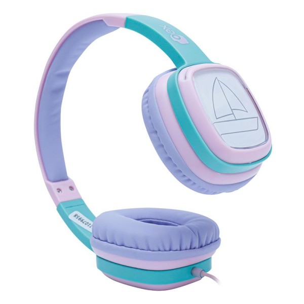 Encontraproduto.com.br - Headphone Oex Cartoon HP302 Rosa com Lilás