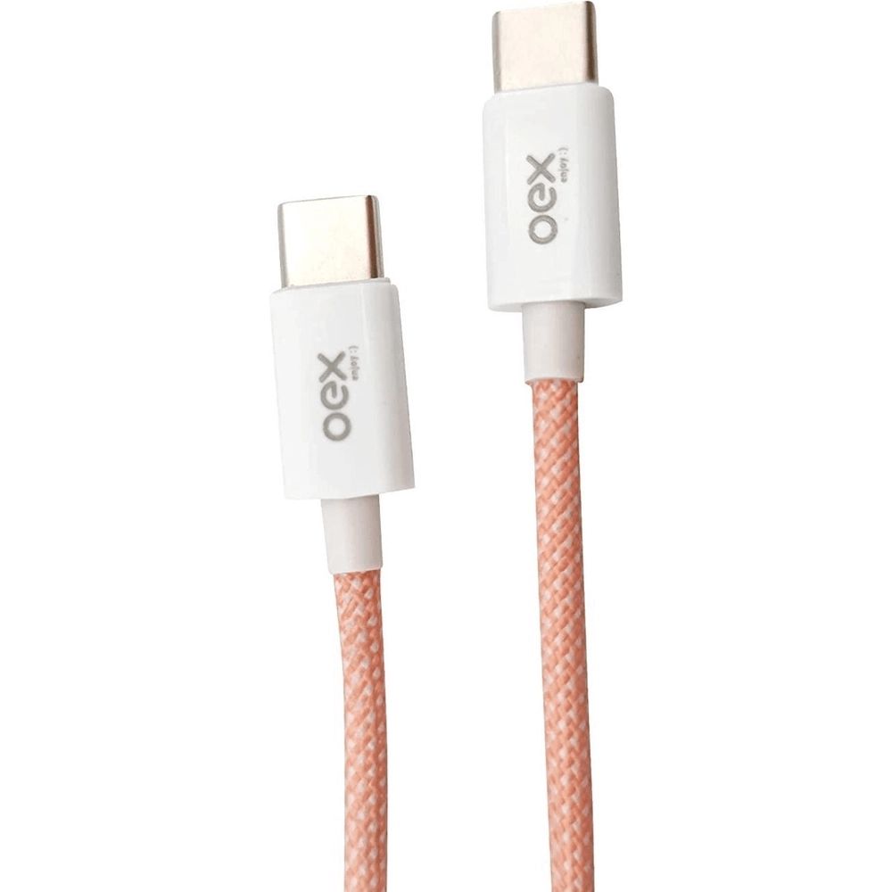 Cabo Type C Candy Rosa 1m (type C/type C) Ce206 - Oex