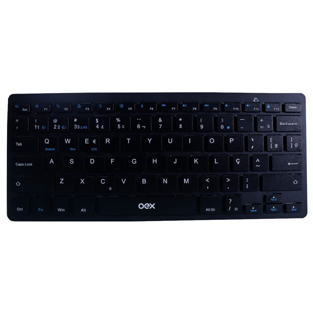 Teclado Elite Duo Oex TC508 Bluetooth/Wireless Preto 487442