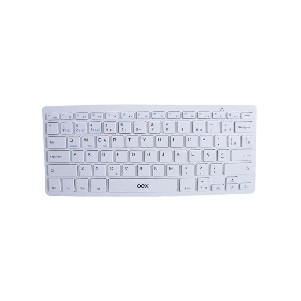 Encontraproduto.com.br - Teclado sem fio Elite Duo TC508 Bluetooth Wireless Branco 48.7443 OEX