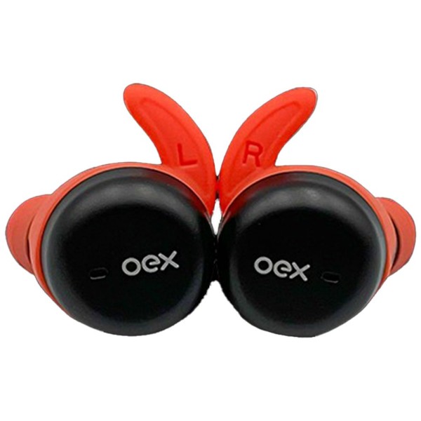 Encontraproduto.com.br - Fone de Ouvido Bluetooth Flex Preto - Laranja TWS21 OEX