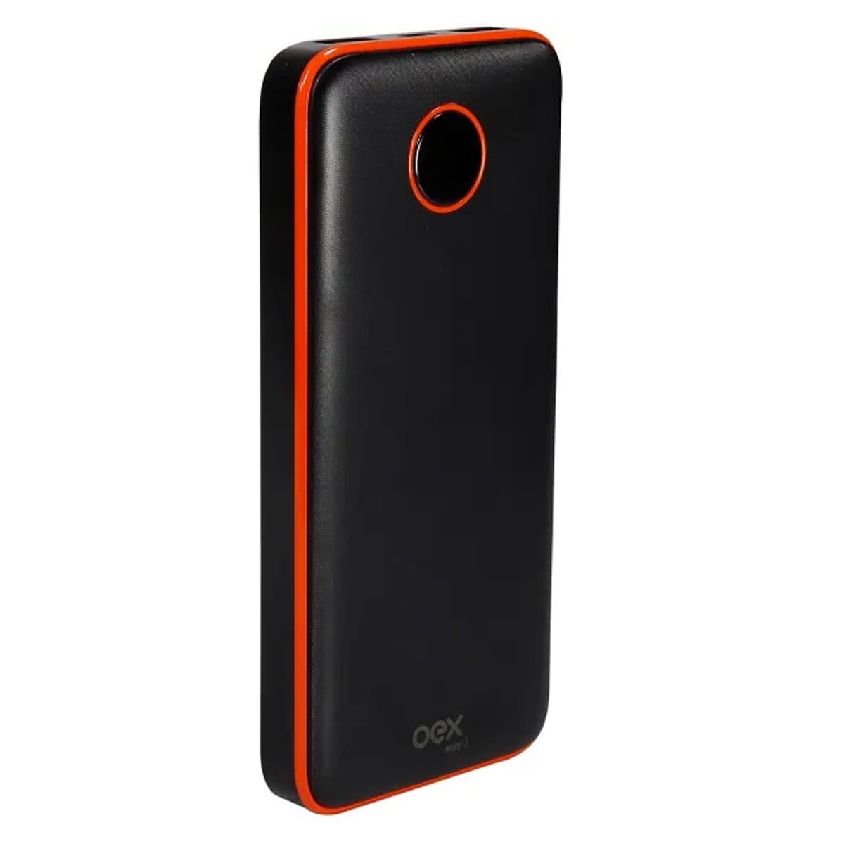 Carregador Portátil Power Bank Soft 10.000Mah Preto OEX