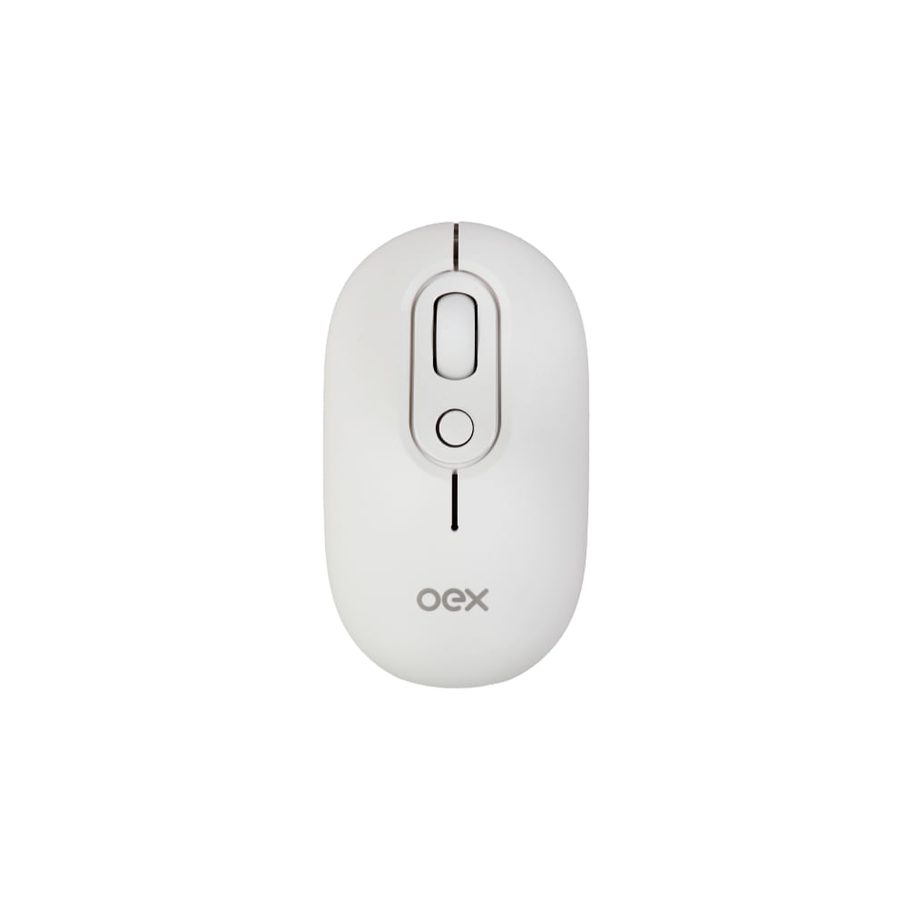 Mouse Retro Plus Branco OEX