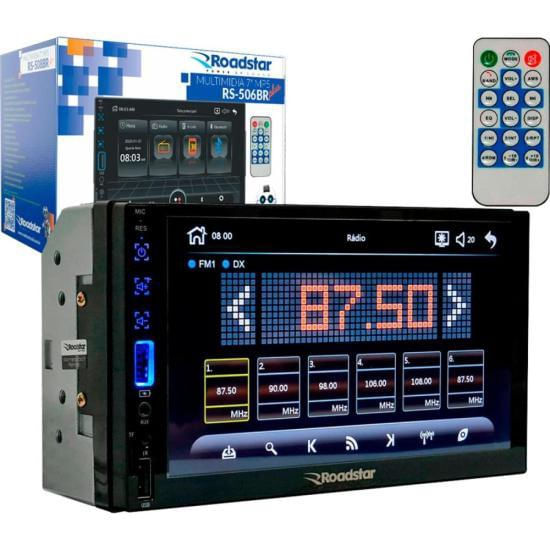 Encontraproduto.com.br - Multimídia Roadstar Rs506br Mp5-usb-sd [f002]