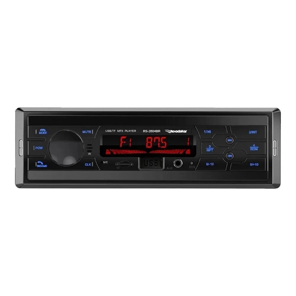 Encontraproduto.com.br - Auto Rádio RoadStar RS-2751BR com Bluetooth USB frontal e rádio - Preto