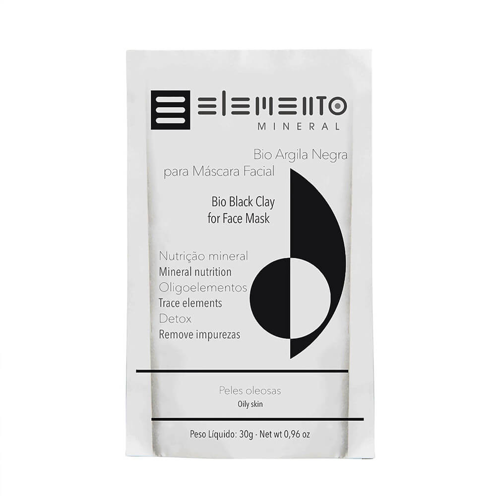 Encontraproduto.com.br - Bio Argila Negra 30g - Elemento Mineral Elemento Mineral