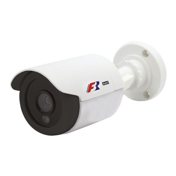 Encontraproduto.com.br - Camera Bullet Fbr Pp Ir15 720 Pixels 2.8mm Cvi Tvi Ahd Cvbs Ip66