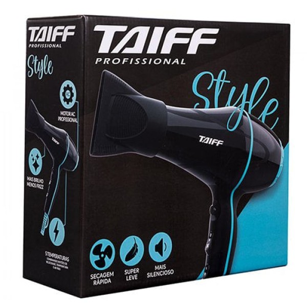 Encontraproduto.com.br - Secador Taiff Style 2000w Preto 127v