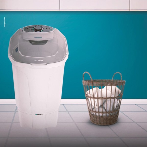 Encontraproduto.com.br - Tanquinho Libell 10Kg com Lavagem por Turbilhonamento Branca 127V