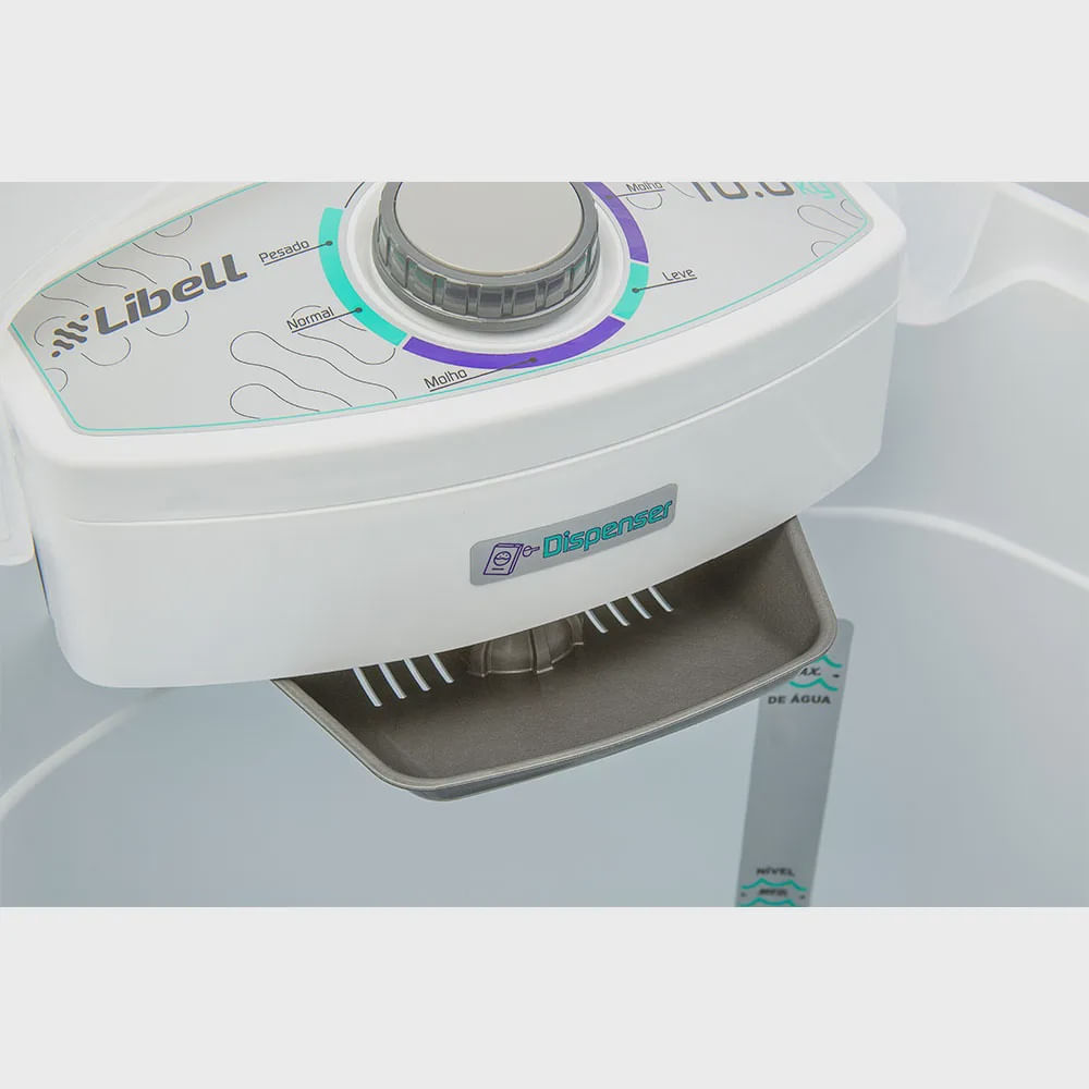 Encontraproduto.com.br - Tanquinho Libell 10Kg com Lavagem por Turbilhonamento Branca 220V