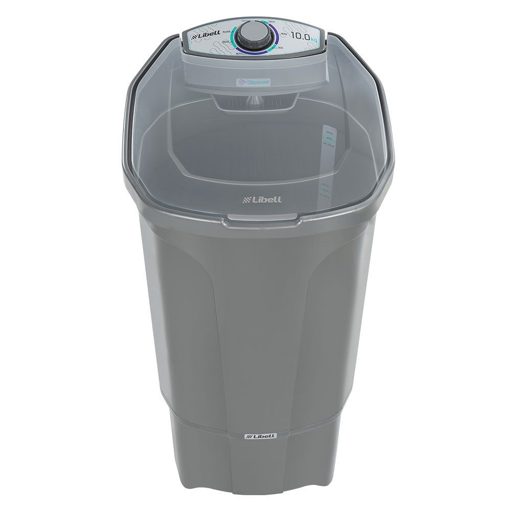 Encontraproduto.com.br - Tanquinho Libell 10Kg com Lavagem por Turbilhonamento Prata 220V