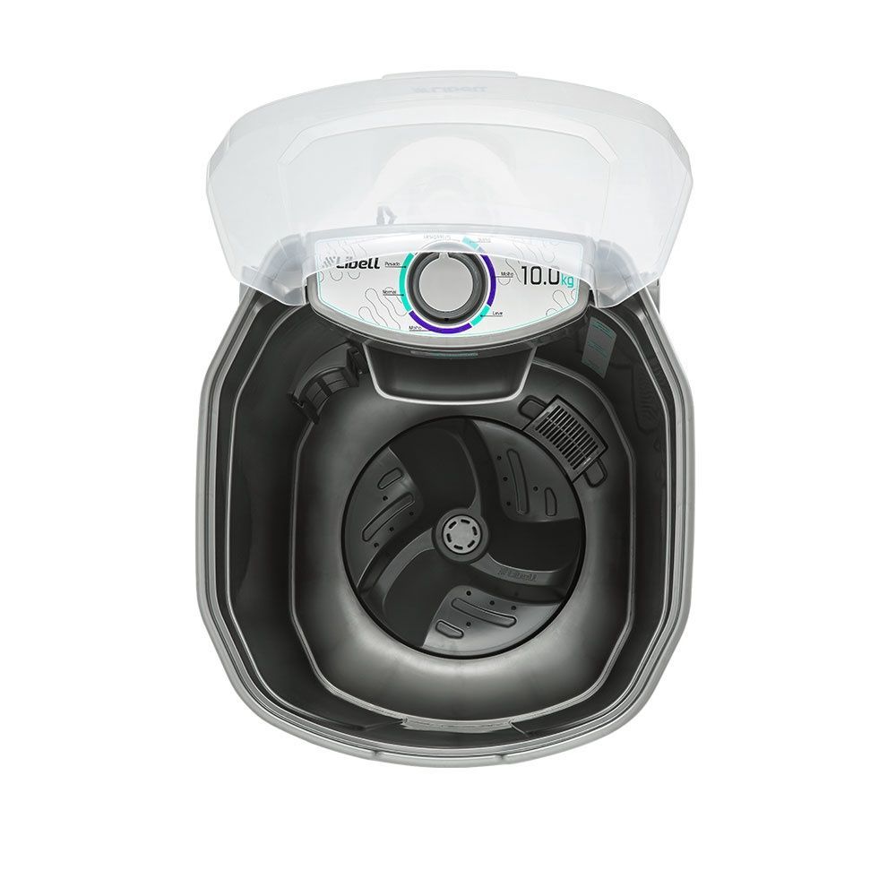 Encontraproduto.com.br - Tanquinho Libell 10Kg com Lavagem por Turbilhonamento Prata 220V