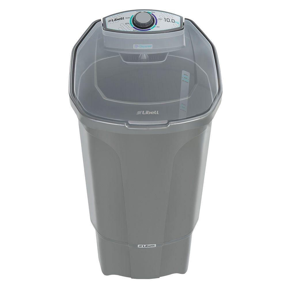 Encontraproduto.com.br - Tanquinho Libell 10Kg com Lavagem por Turbilhonamento Prata 127V