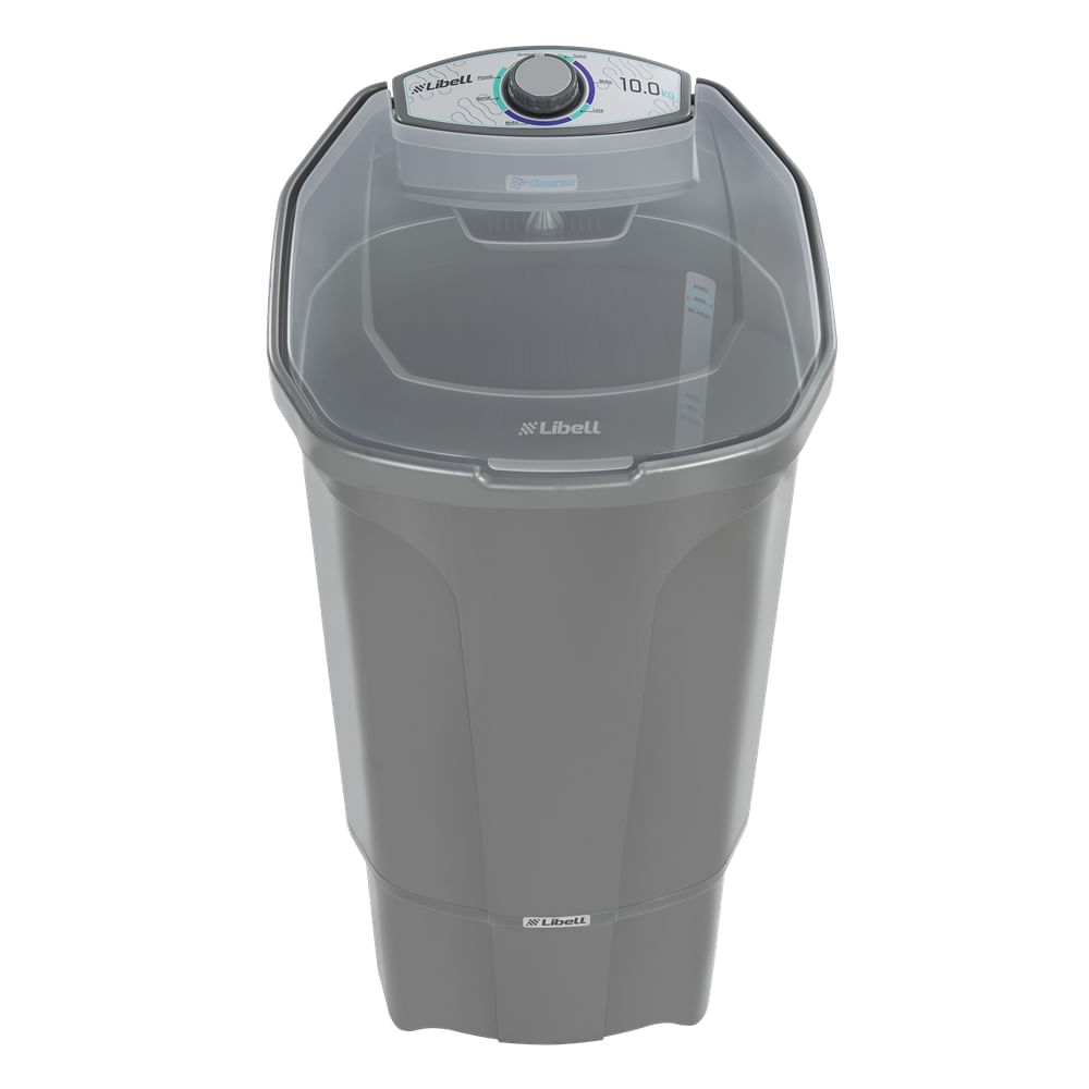 Encontraproduto.com.br - Tanquinho Libell 10Kg com Lavagem por Turbilhonamento Prata 127V