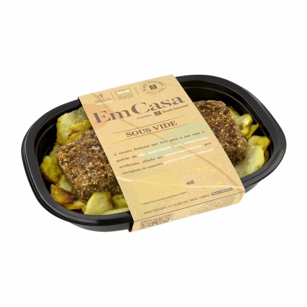Encontraproduto.com.br - Kibe Vegano Com Batata Doce Assada Em Casa 400 G