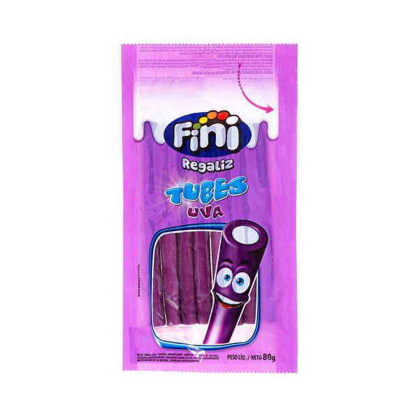 Encontraproduto.com.br - FINI TUBES UVA BRILHO 80G