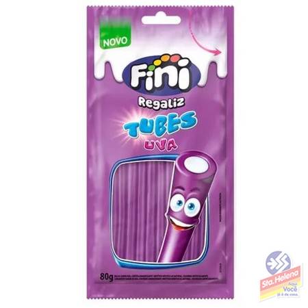 Encontraproduto.com.br - FINI TUBES UVA BRILHO 80G