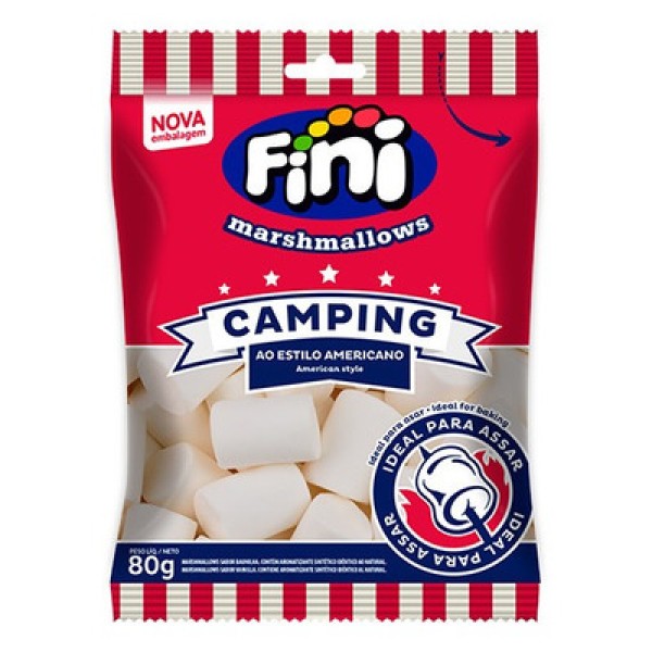 MARSHMALLOW FINI PACOTE 80G CAMPING