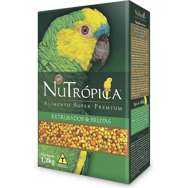 Encontraproduto.com.br - Ração para Papagaio com Frutas Nutropica