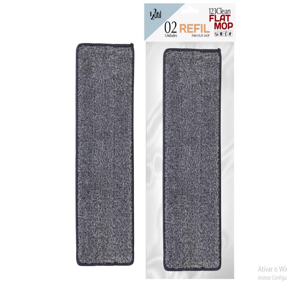 Encontraproduto.com.br - Refil p/ Flat Mop com 2 Peças
