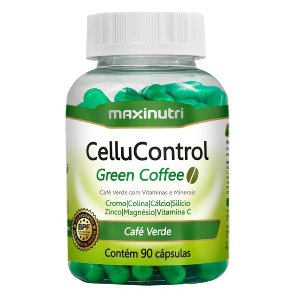 Encontraproduto.com.br - CelluControl (Café Verde) Maxinutri 90 Cápsulas