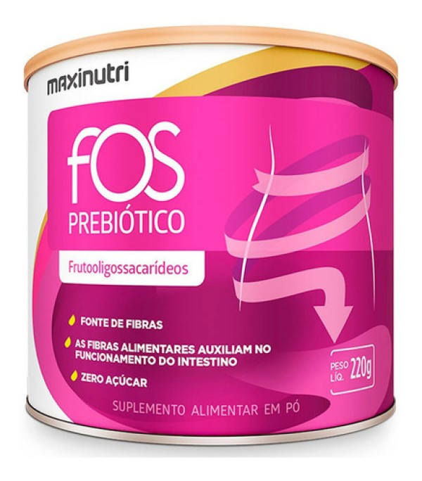 FOS Prebiótico Maxinutri Lata 220g