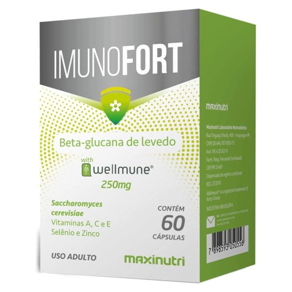 Encontraproduto.com.br - Imunofort 250mg Maxinutri 60 cápsulas