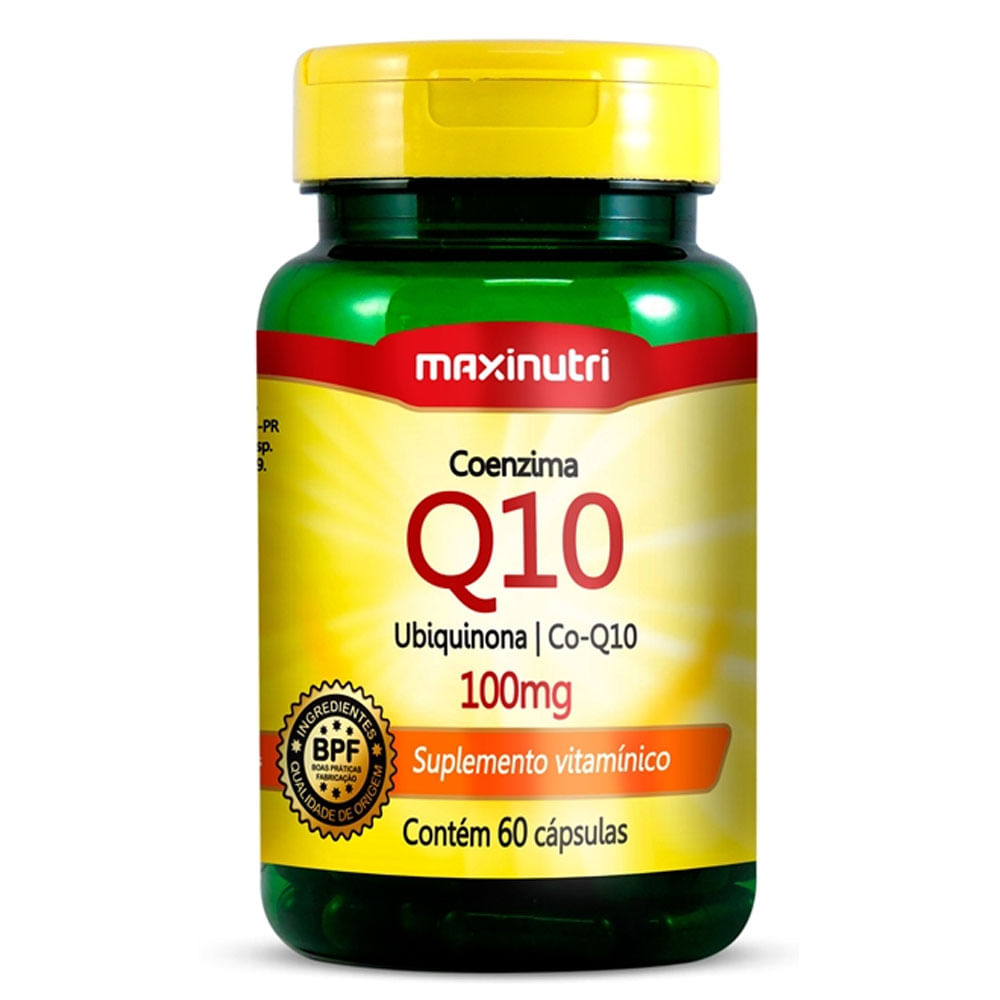 Encontraproduto.com.br - Coenzima Q10 100mg 60 Cápsulas