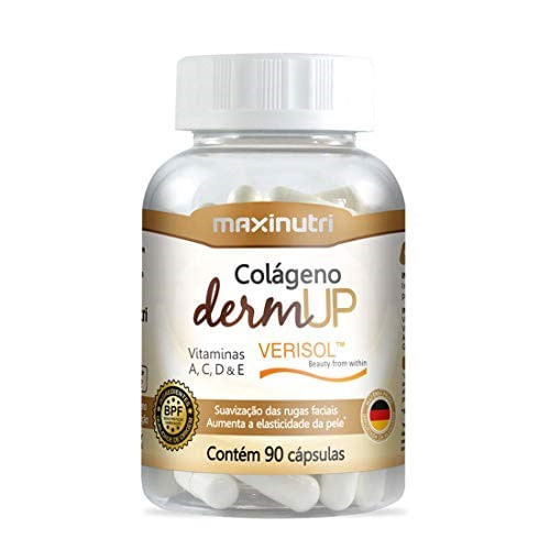 Encontraproduto.com.br - Colágeno Dermup Verisol Vitam A-c-d-e 90 Cáps Loja Maxinutri Sabor Sem Sabor