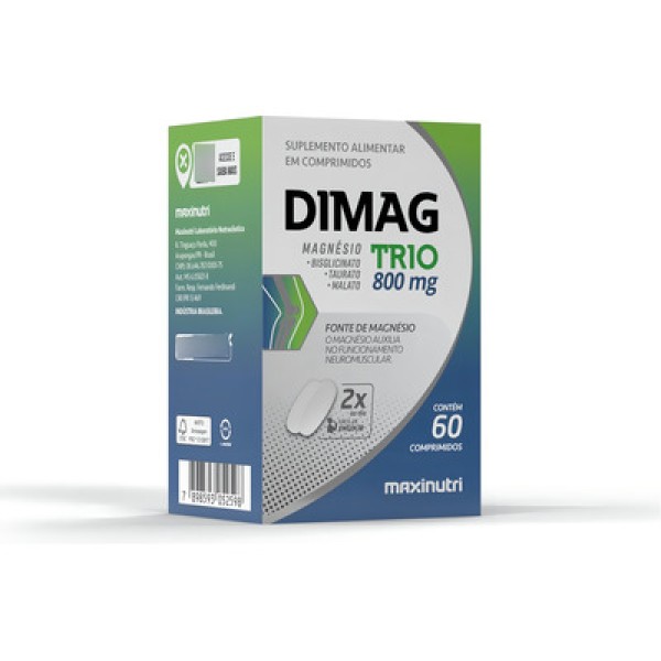Encontraproduto.com.br - Dimag Trio Com 60 Comprimidos 800mg