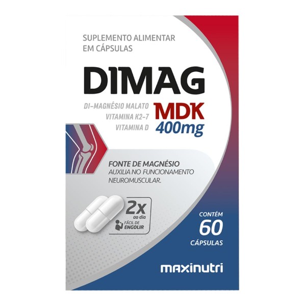 Encontraproduto.com.br - Suplemento Vitamínico Dimag Mdk 60 Cápsulas