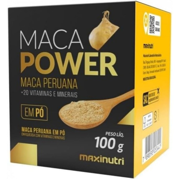 Encontraproduto.com.br - Maca Power Peruana Em Pó Maxinutri 100g