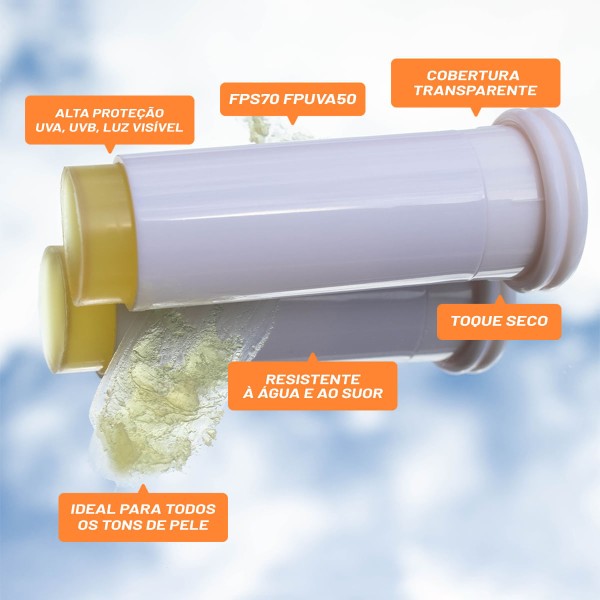 Encontraproduto.com.br - Protetor Solar Transparente FPS70 Pink Cheeks – Clear Stick
