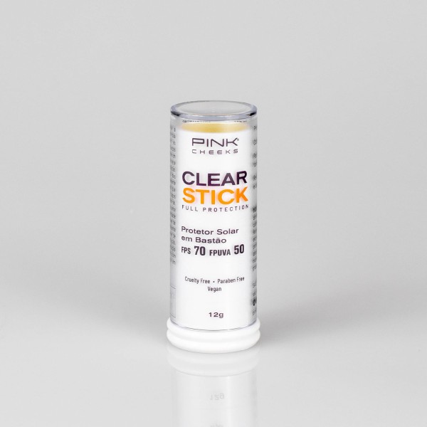 Encontraproduto.com.br - Protetor Solar Transparente FPS70 Pink Cheeks – Clear Stick