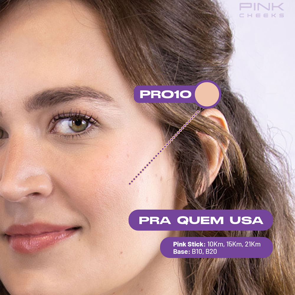 Encontraproduto.com.br - Protetor Solar Stick Multifuncional com Cor Pink Cheeks Pro Stick