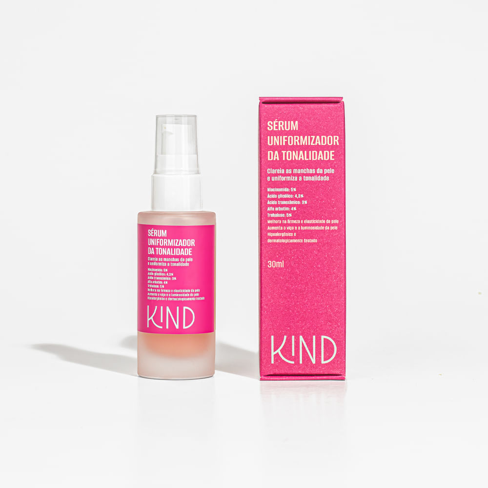 Encontraproduto.com.br - Kind Sérum Uniformizador da Tonalidade - 30ml