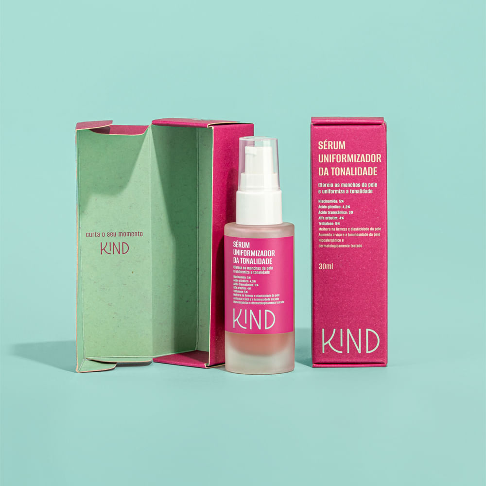 Encontraproduto.com.br - Kind Sérum Uniformizador da Tonalidade - 30ml