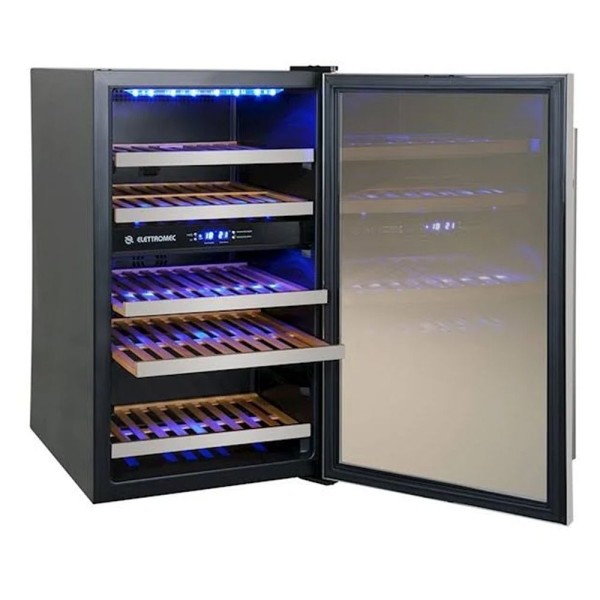 Encontraproduto.com.br - Adega Elettromec 34 Garrafas Dual Zone 110V Cave Cv-s34 2z-1