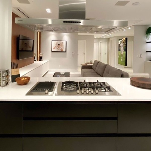 Encontraproduto.com.br - Cooktop a Gás Elettromec 5Q Quadratto Inox Bivolt CKG-5Q-90-XQ-3ZEA
