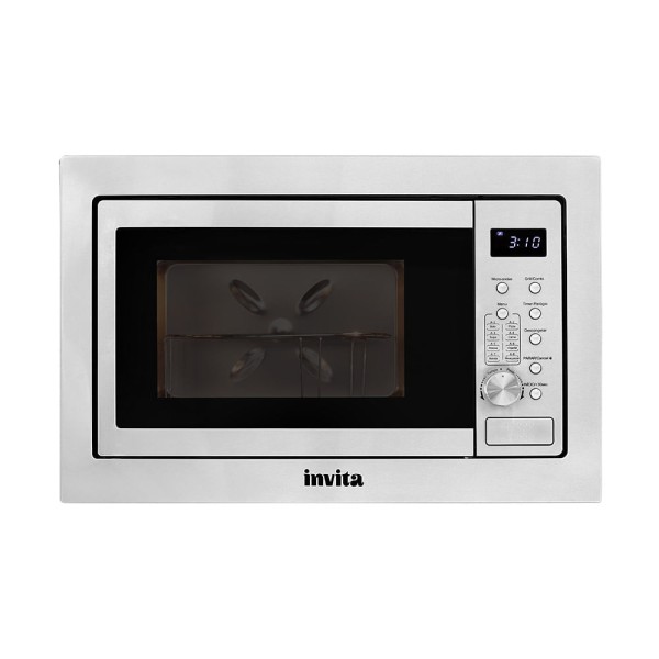 Encontraproduto.com.br - Micro-ondas de Embutir Invita 25 Litros Built-in  Inox - 220 Volts
